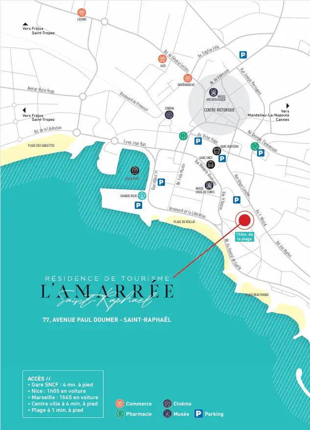 Plan Situation L’Amarrée
